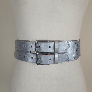 Linea Pelle | Accessories | Vintage Brown Leather Ring Belt  display picture 2